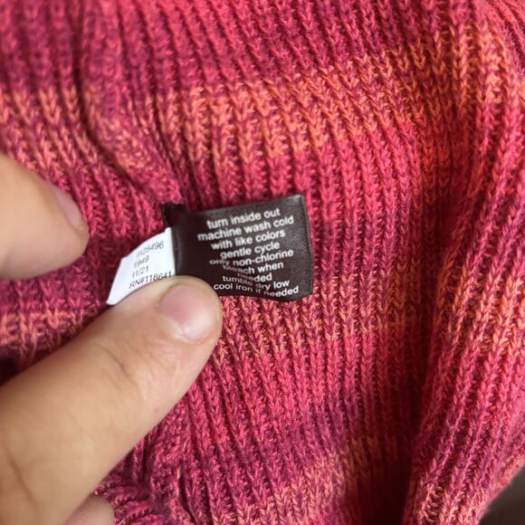 Lane Bryant Womens Cardigan SZ 18/20 Open Front Colorful Bohemian Coastal Preppy - Picture 10 of 10